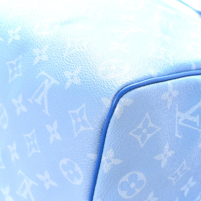 Louis Vuitton Monogram Clouds Keepall Bandouliere 50 Blue 11 of 11
