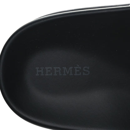 Hermes Calfskin Womens Chypre Sandals 41 White 7 of 8