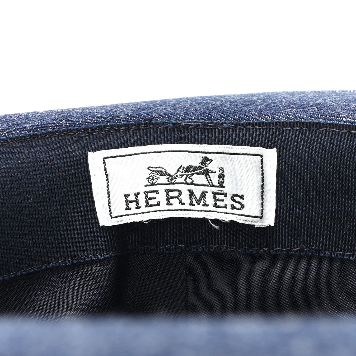 Hermes Denim Silky Heloise Hat 58 Indigo 1838191 – FASHIONPHILE