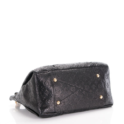 Louis Vuitton Snakeskin Embossed Monogram Artsy MM Black 4 of 7