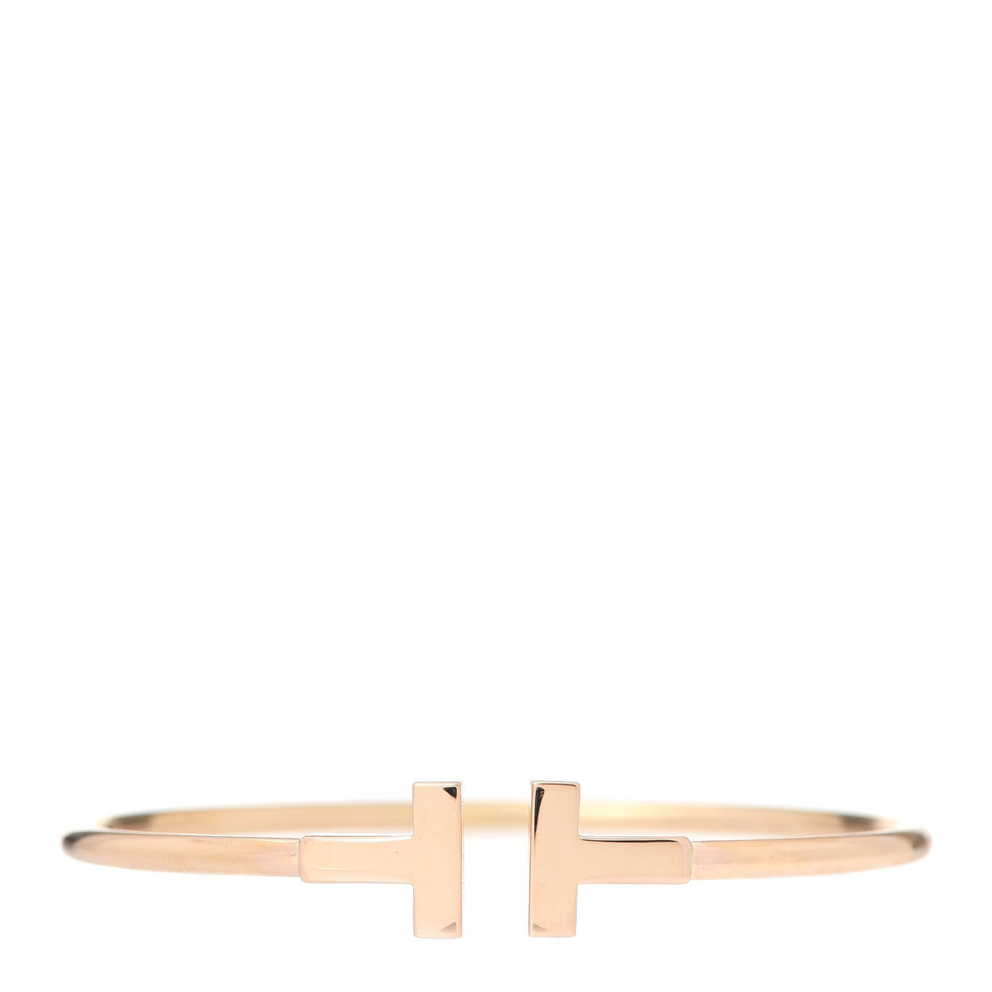 18K Yellow Gold T Wire Bracelet