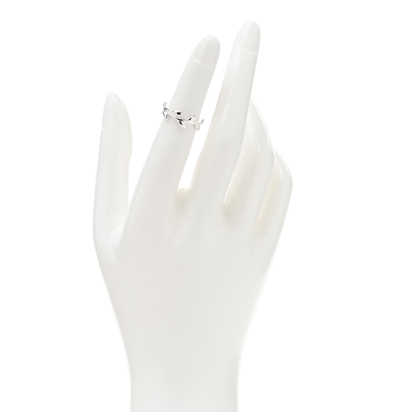 Sterling Silver Paloma Picasso Narrow Olive Leaf Band Ring 47 4