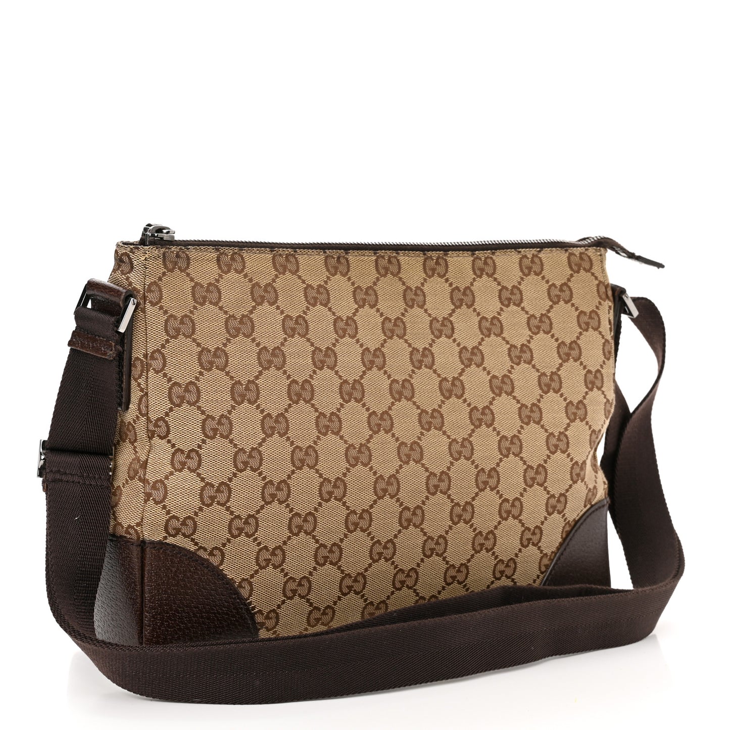Monogram Joy Messenger Bag Dark Brown