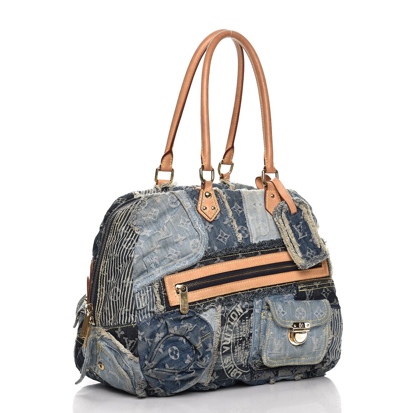 Denim Patchwork Bowly Blue