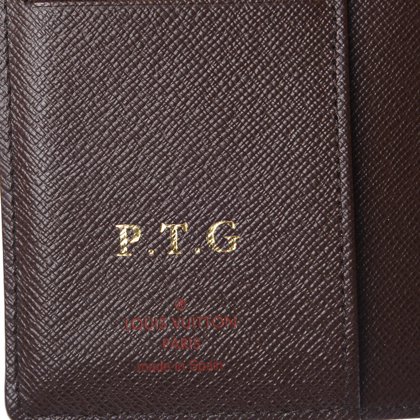Damier Ebene Small Ring Agenda Cover
