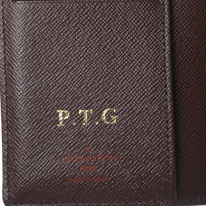 Louis Vuitton Damier Ebene Small Ring Agenda Cover 6 of 8