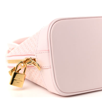 Louis Vuitton Calfskin Minigram Alma BB Light Bliss 7 of 9