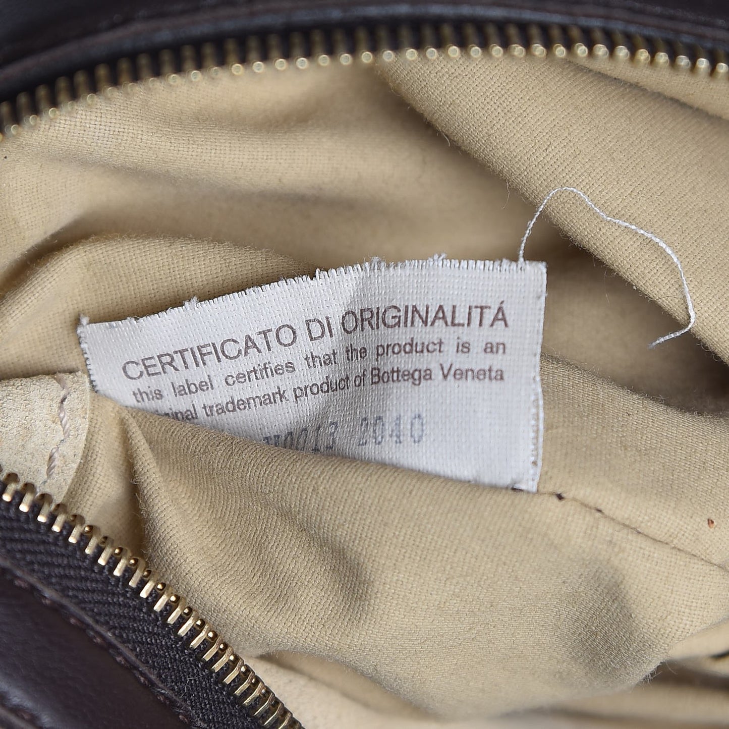 Nappa Intrecciato Medium Veneta Hobo Ebano