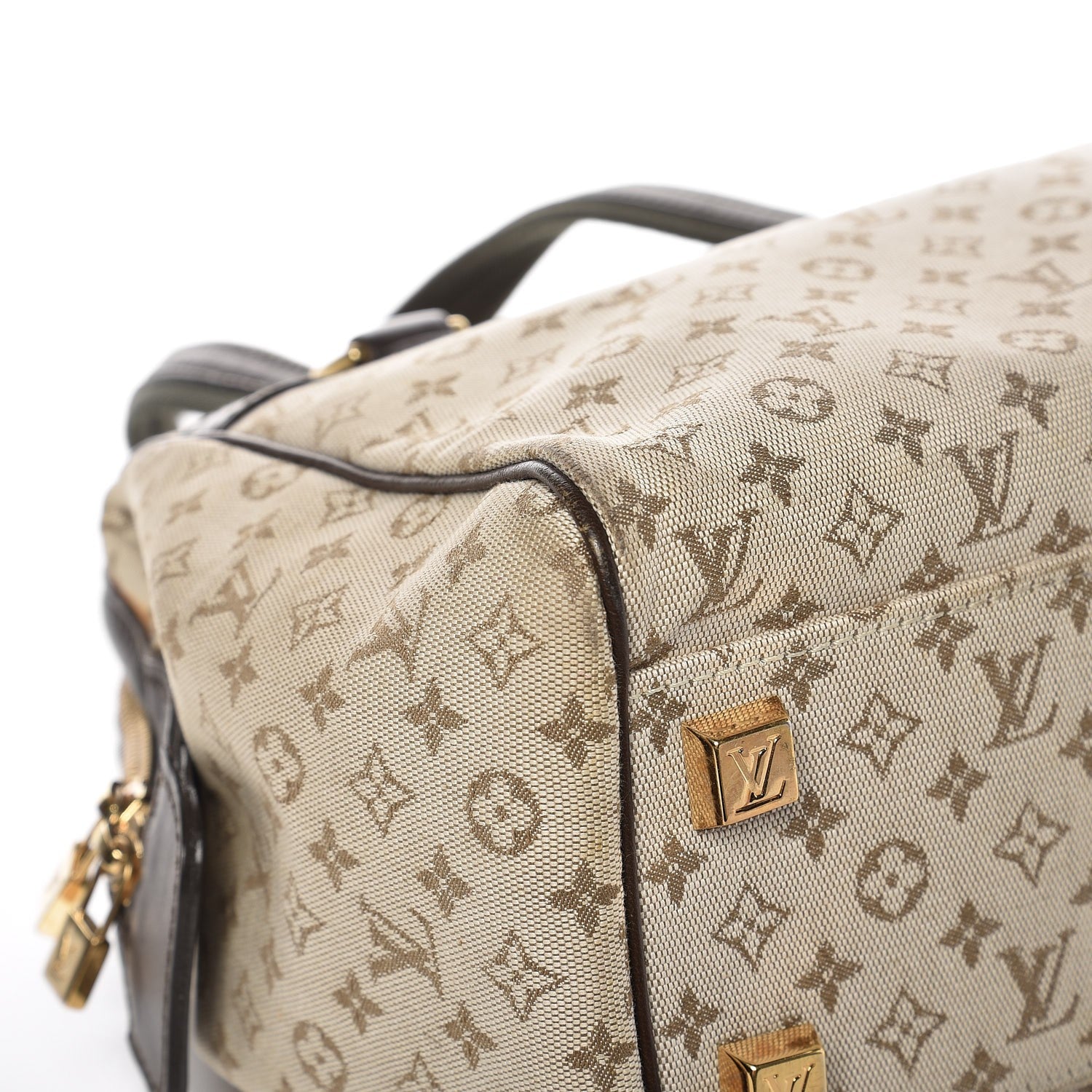 Louis Vuitton Mini Monogram Josephine PM Light Kaki 8 of 14