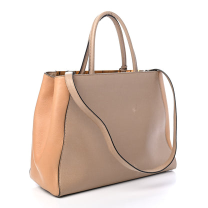 Fendi Vitello Elite Flamingo Regular 2Jours Tote Makeup 2 of 12