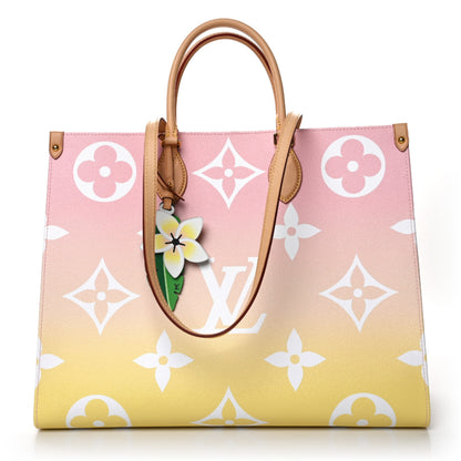 Louis Vuitton Monogram Giant By The Pool Onthego GM Light Pink 1 of 9