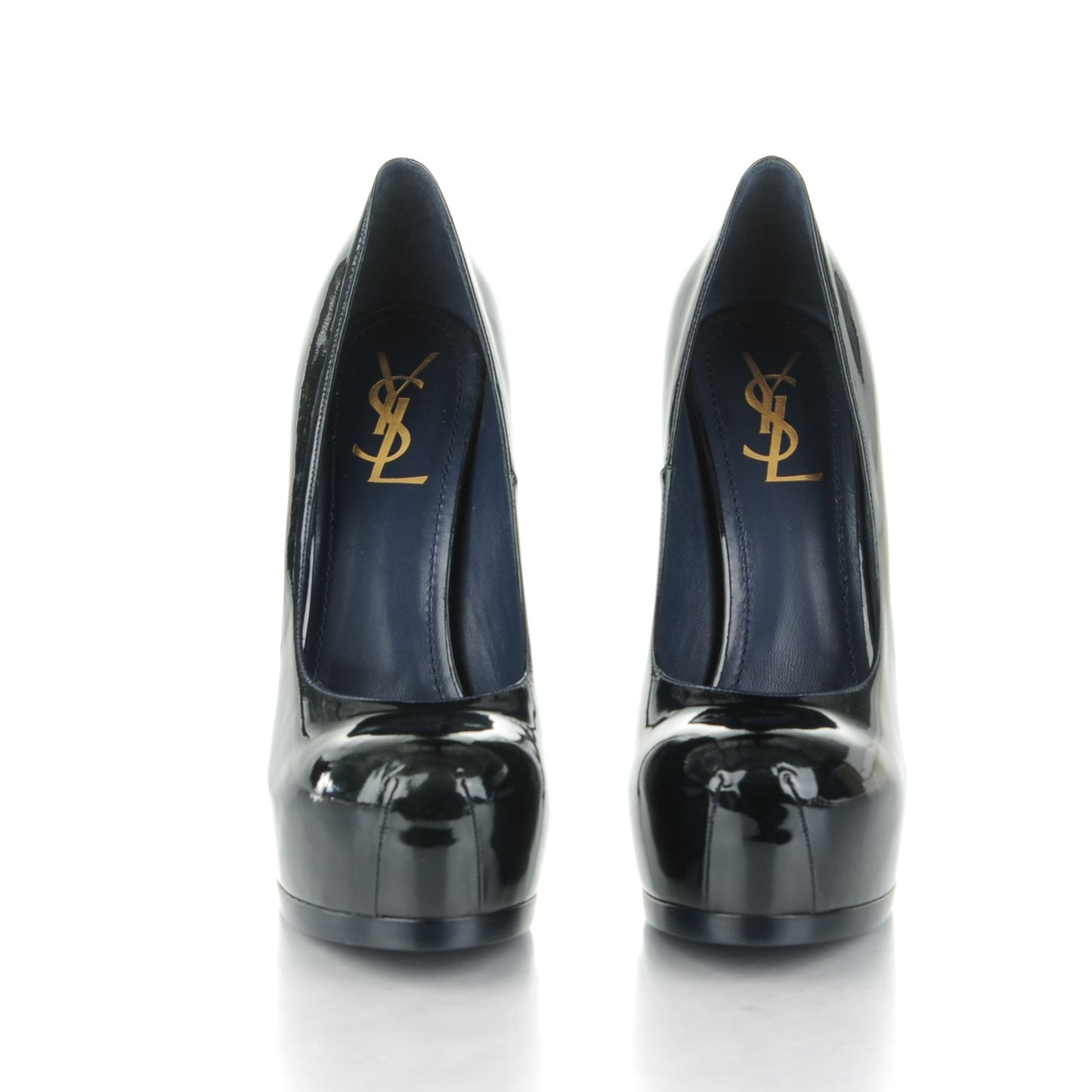 Patent Tribtoo 105 Platform Pumps 40 Dark Blue