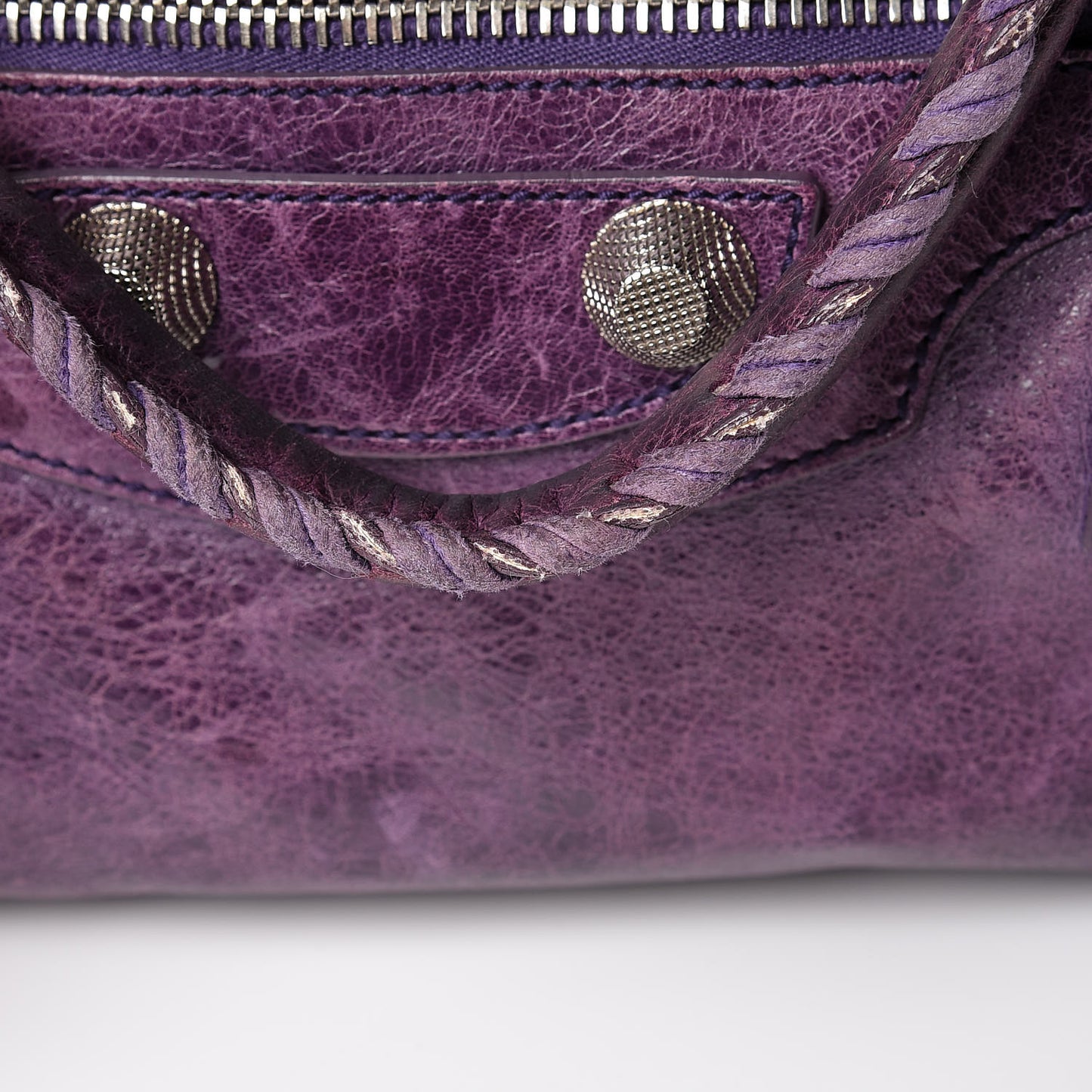 Agneau Giant 21 Silver Hardware City Raisin