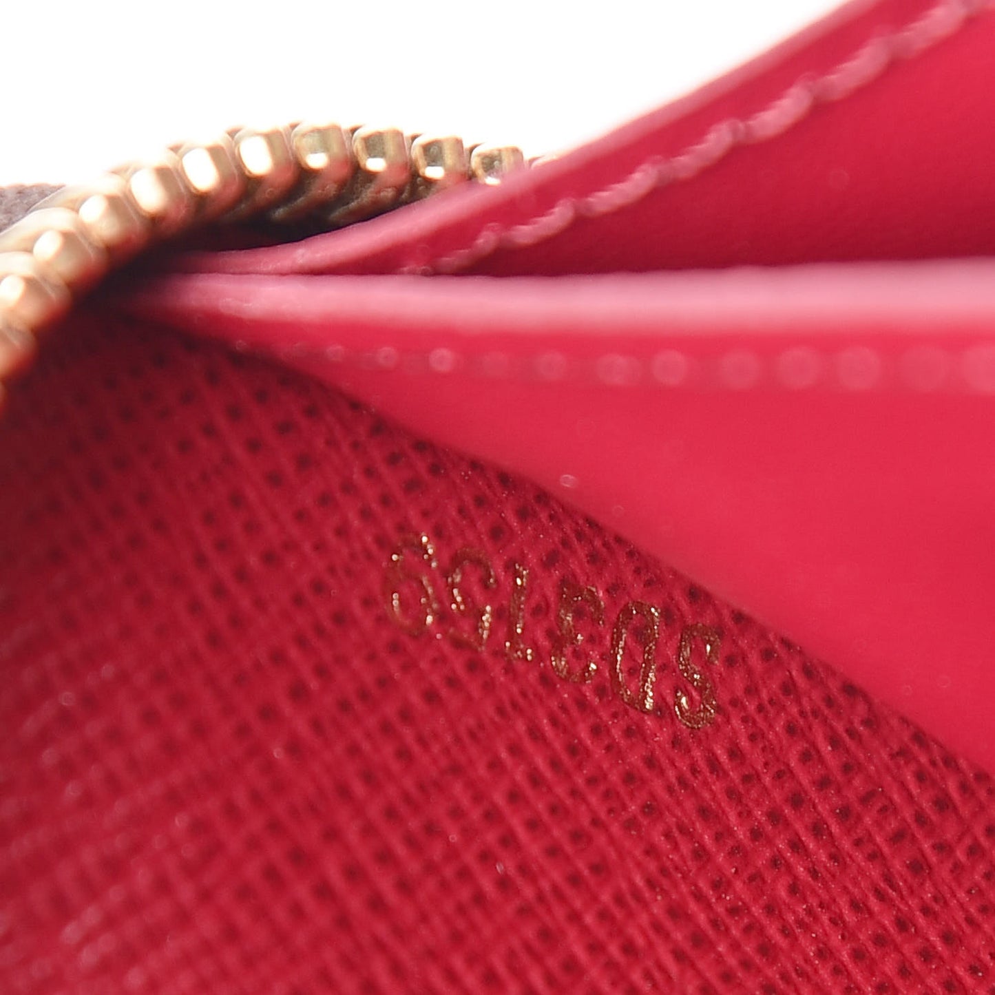 Monogram Clemence Wallet Fuchsia