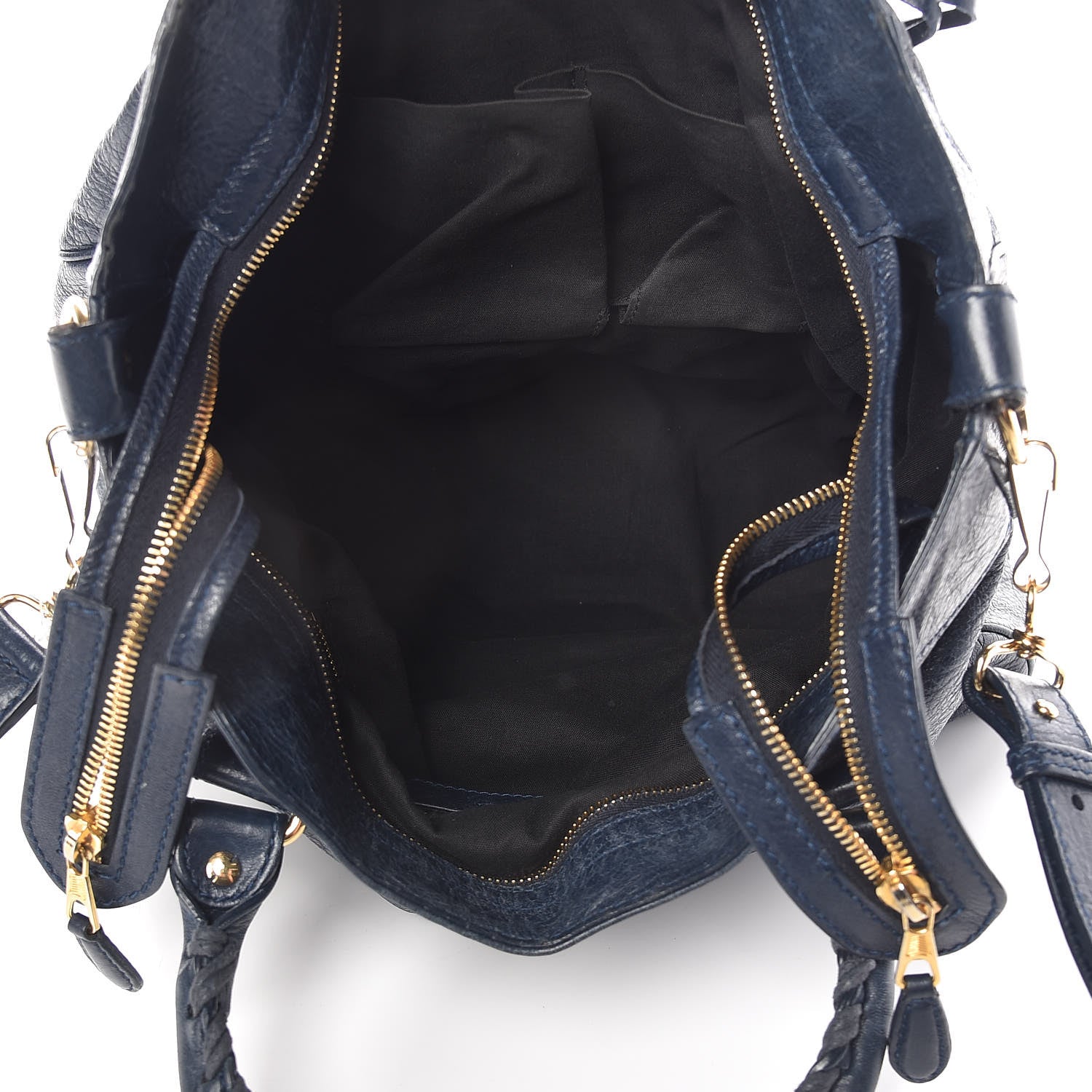 Balenciaga Agneau Giant 12 Gold Hardware Velo Bleu Obscur 5 of 17