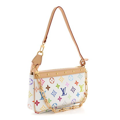 Louis Vuitton LV X TM Monogram Multicolor Pochette Accessories White 2 of 9