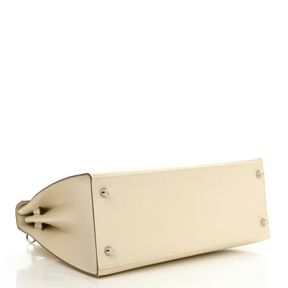 Hermes Epsom Kelly Sellier 28 Craie 4 of 12