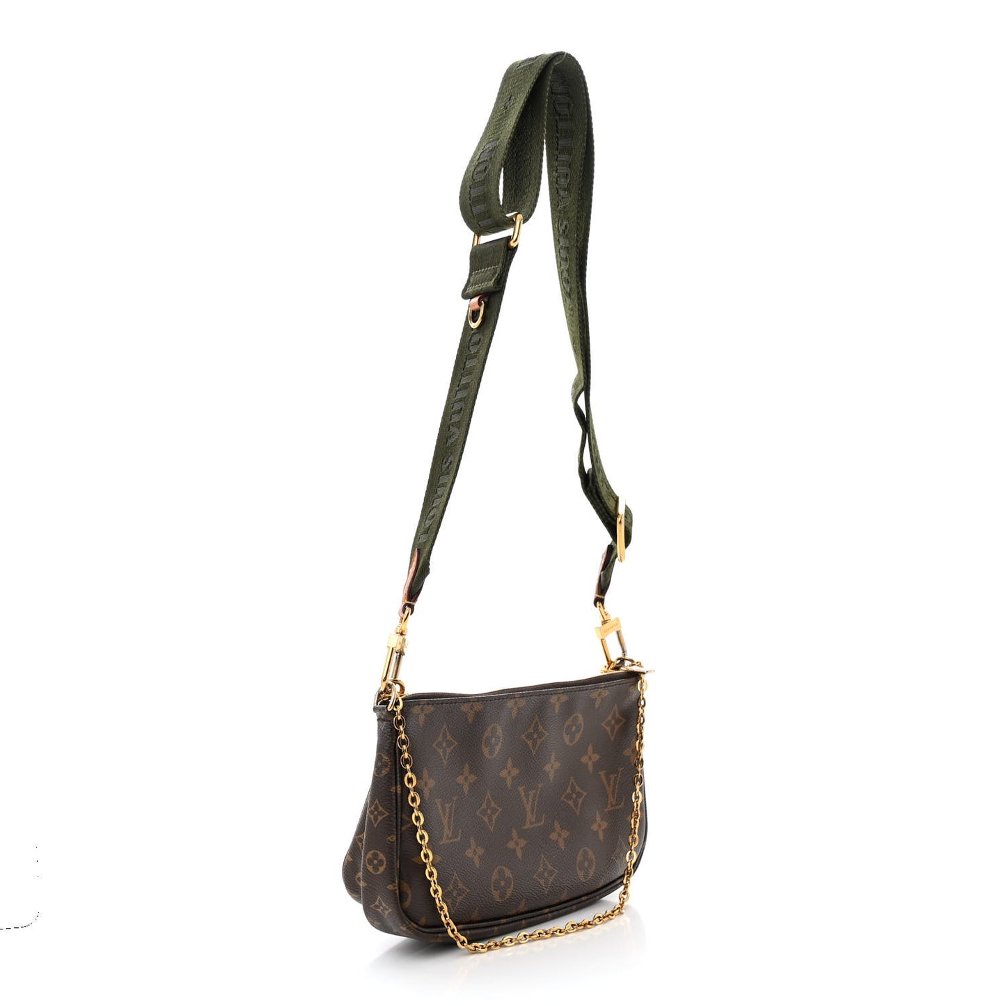 Monogram Multi Pochette Accessories Kaki