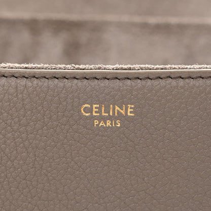 Celine Grained Calfskin Teen Soft 16 Shoulder Bag Taupe 5 of 10