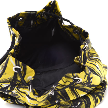 Prada Tessuto Nylon Banane Pouch Giallo 4 of 10