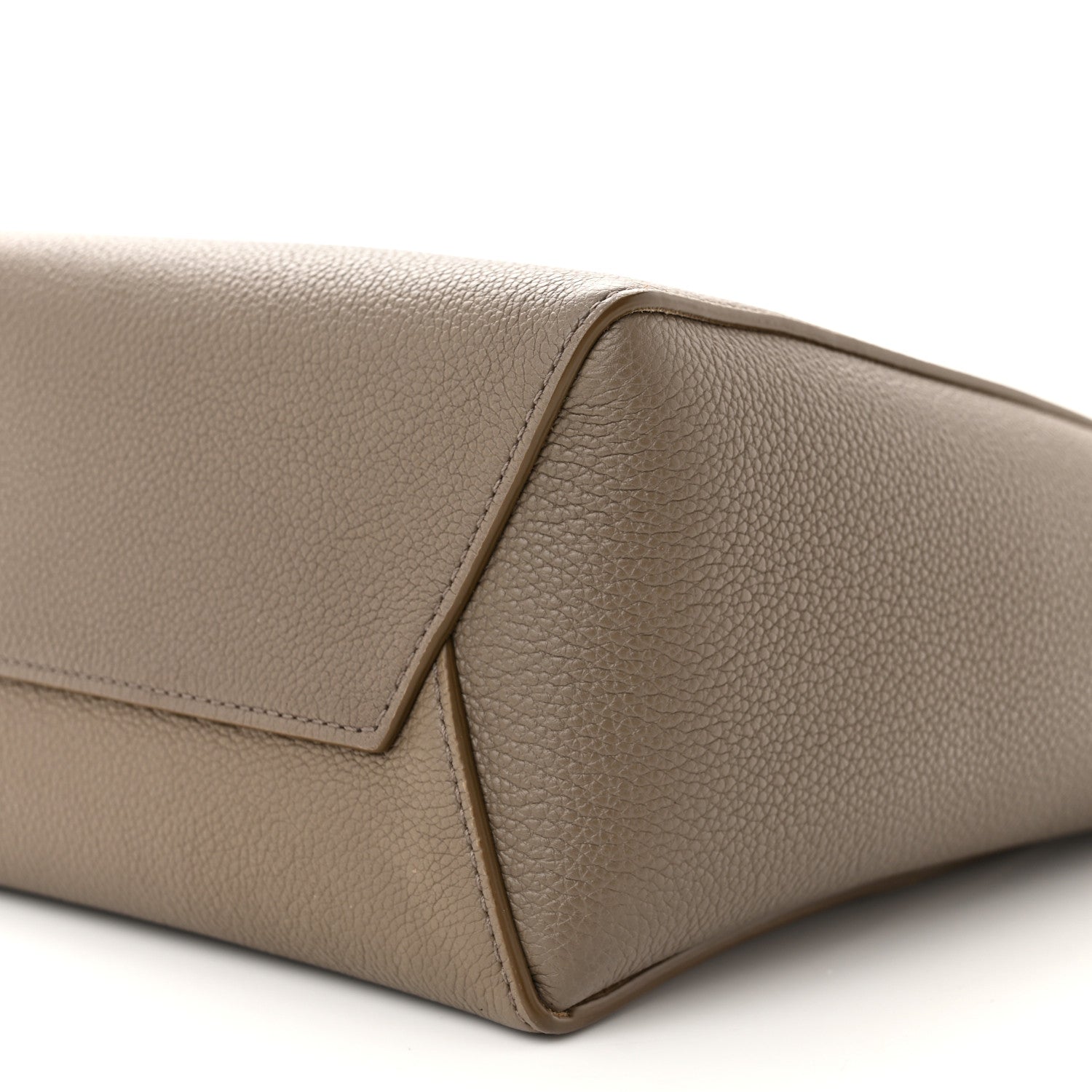 Celine Soft Grained Calfskin Small Sangle Bucket Bag Taupe 10 of 10