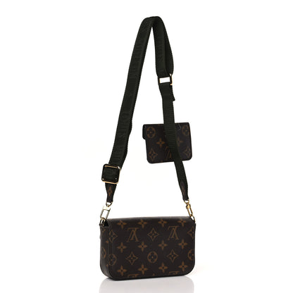 Louis Vuitton Monogram Felicie Strap & Go Kaki 3 of 8