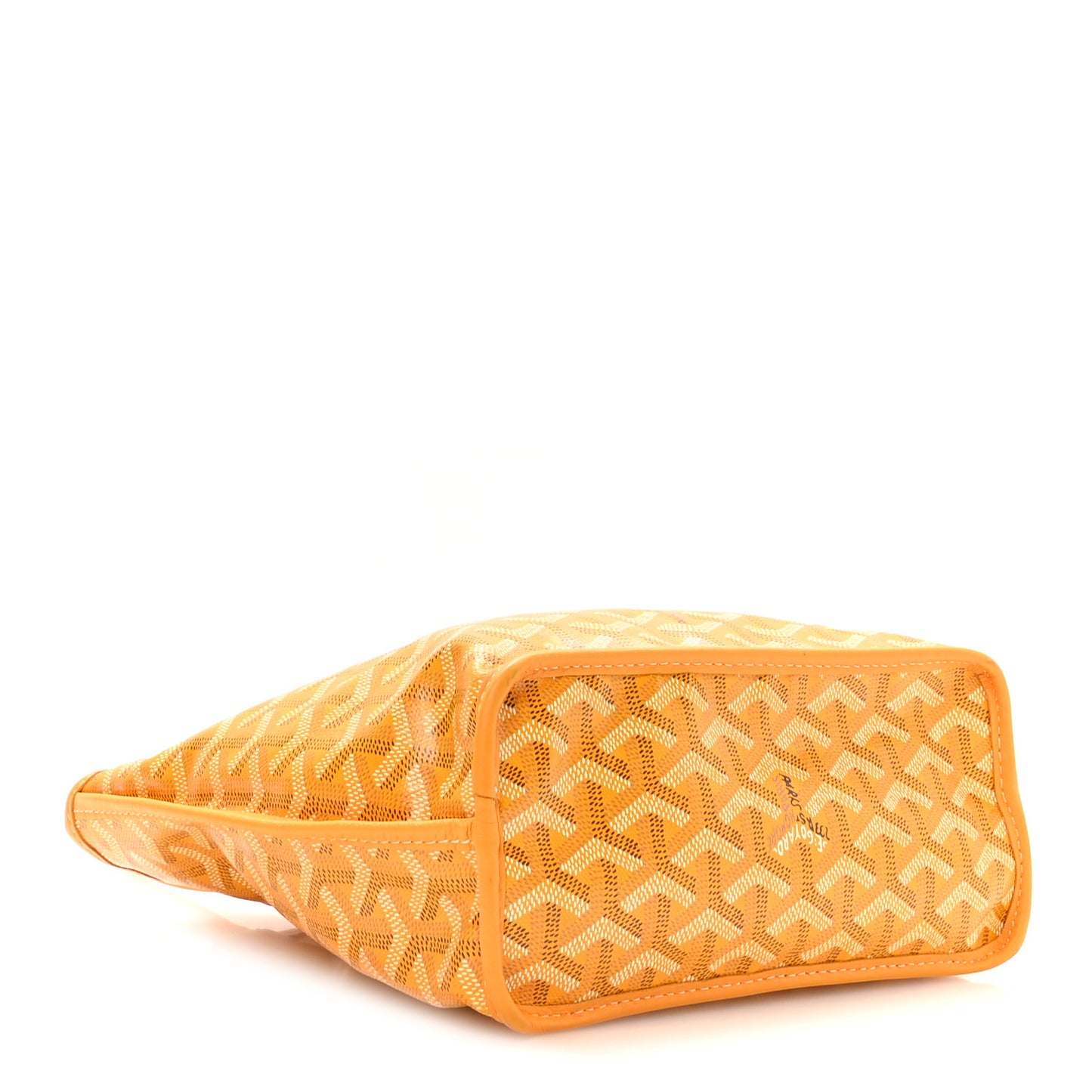 Goyardine Reversible Mini Anjou Yellow