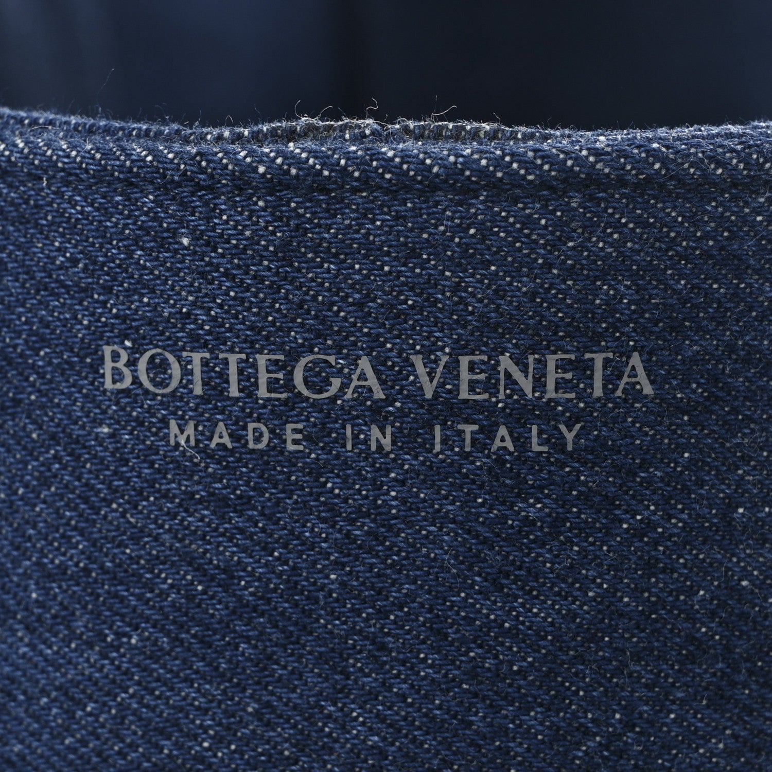 Bottega Veneta Denim Maxi Intrecciato Mens Arco Tote 1765773