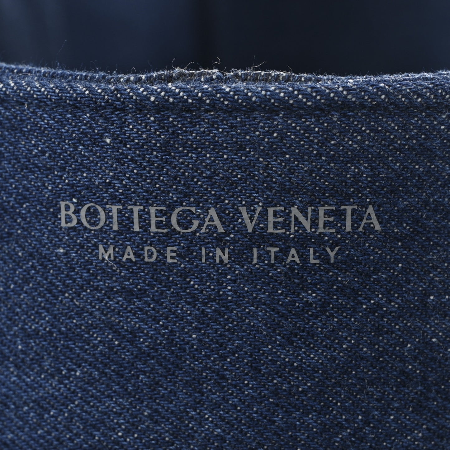 Denim Maxi Intrecciato Mens Arco Tote