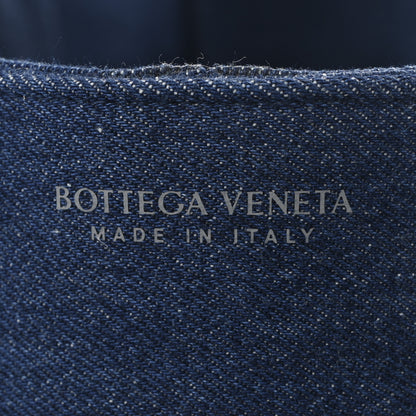 Bottega Veneta Denim Maxi Intrecciato Mens Arco Tote 7 of 10