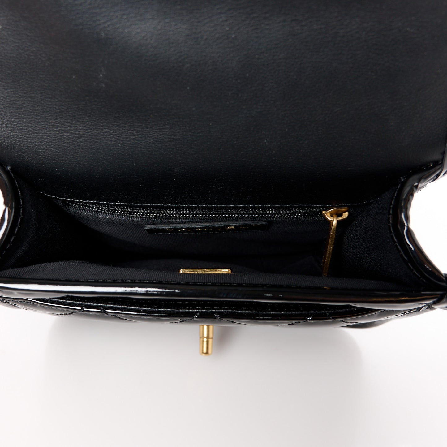 Patent School Memory Mini Top Handle Flap Black