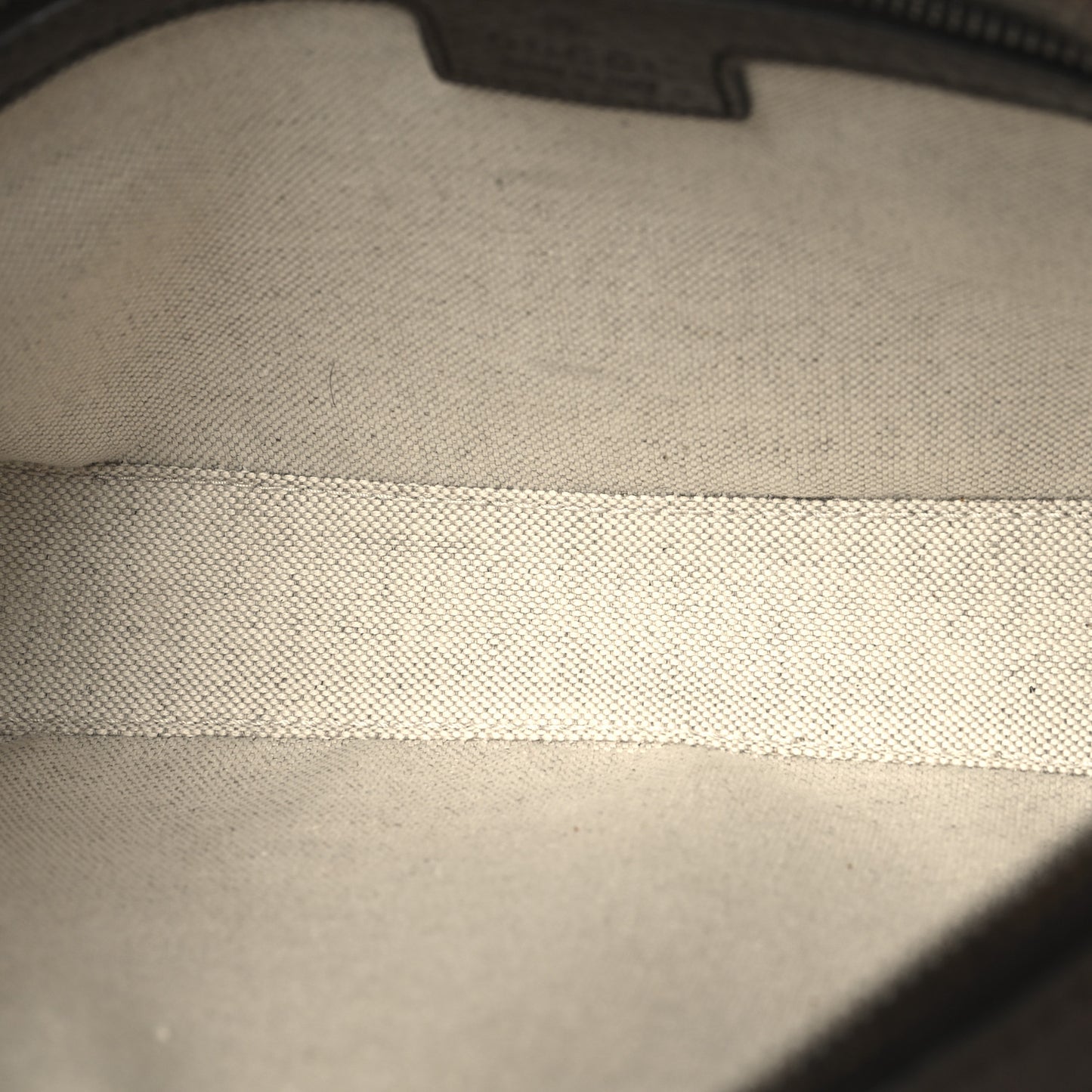 GG Supreme Monogram Textured Dollar Calfskin Web Ophidia Wristlet Shoulder Bag Beige Ebony New Acero