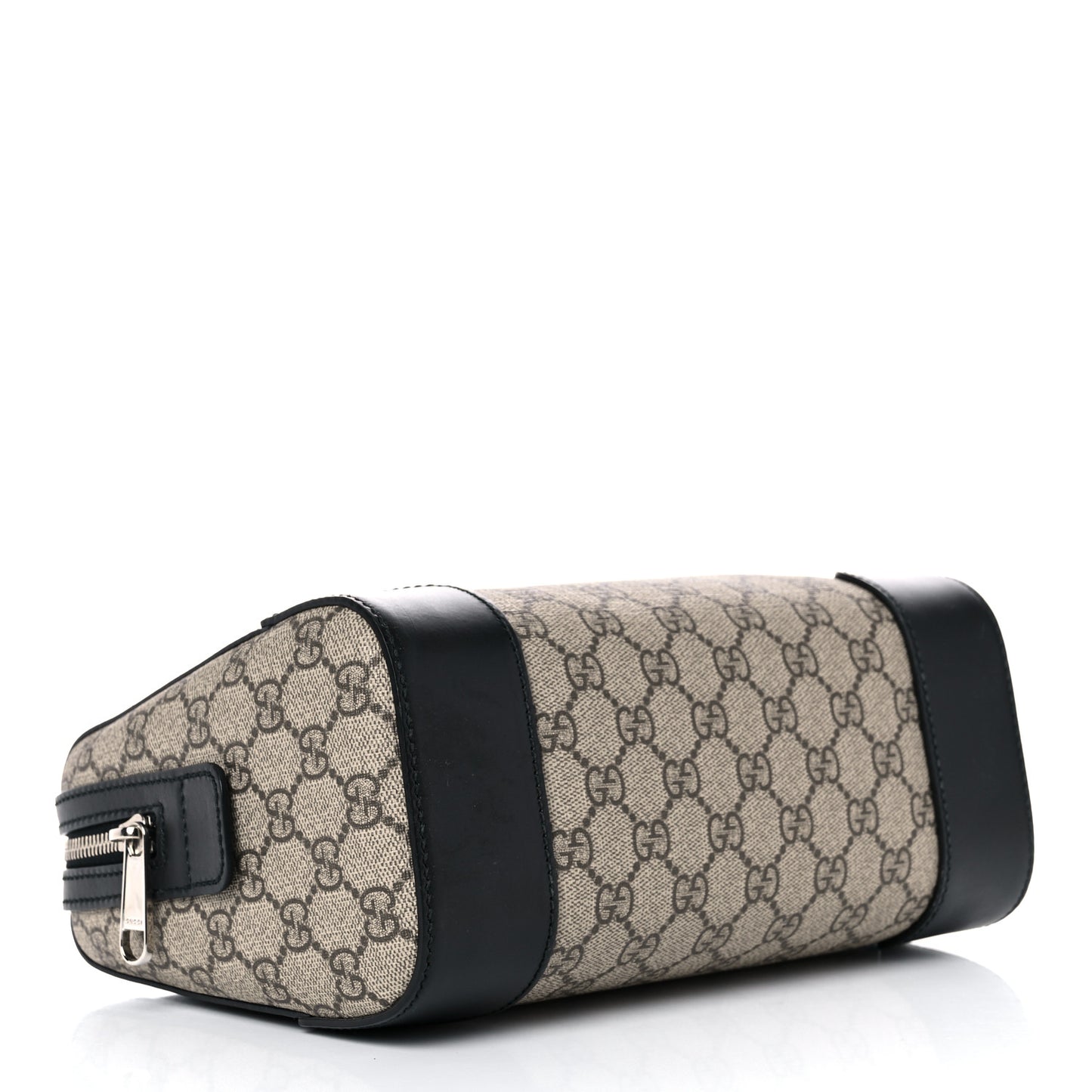 GG Supreme Monogram Toiletry Case Black