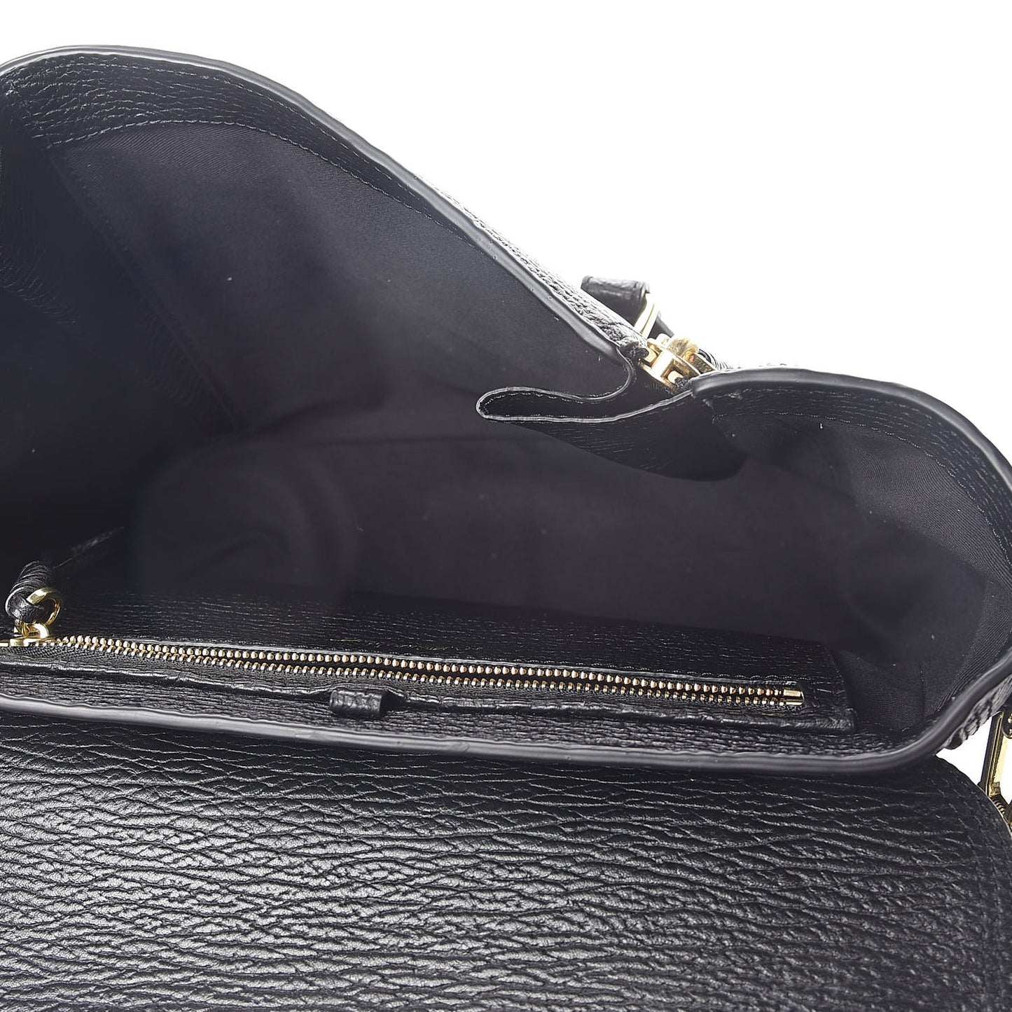 3.1 Textured Calfskin Medium Pashli Satchel Black
