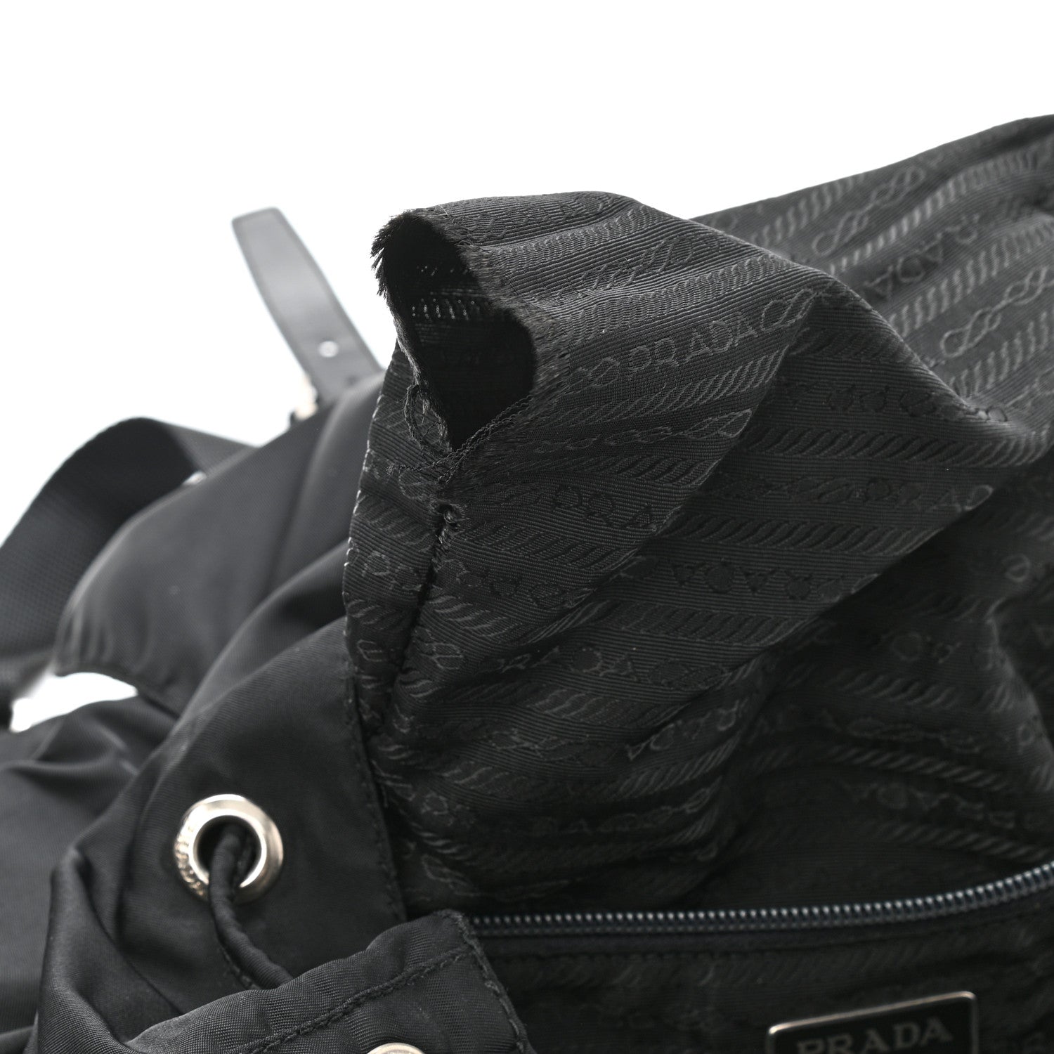 Prada Tessuto Nylon Vela Backpack Black 11 of 11