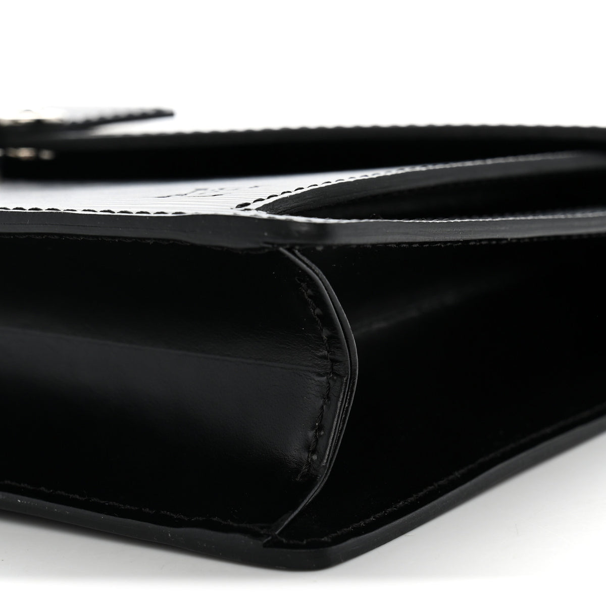 Louis Vuitton Epi Pochette Sellier Dragonne Clutch Black 8 of 8