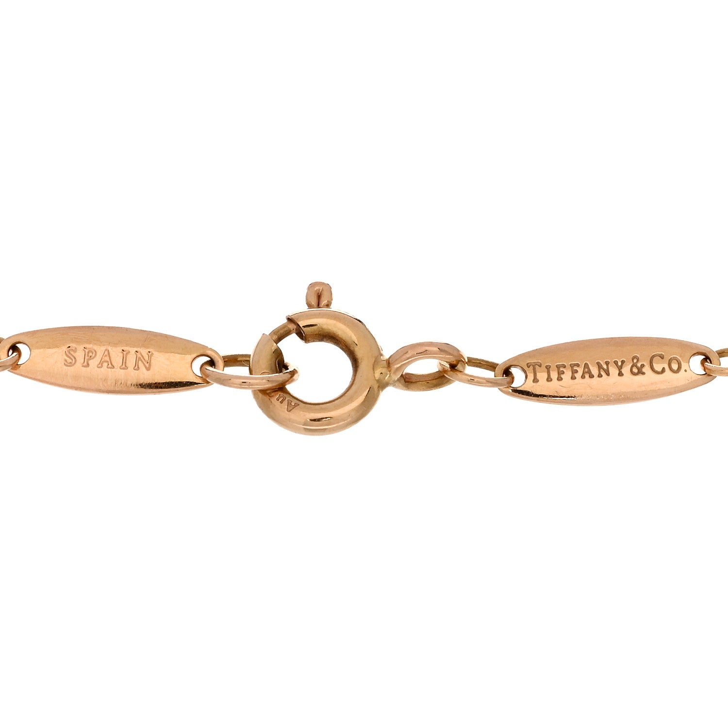 Tiffany 18K Rose Gold Diamond .10ct Elsa Peretti Diamonds by the Yard Bracelet 4 of 4