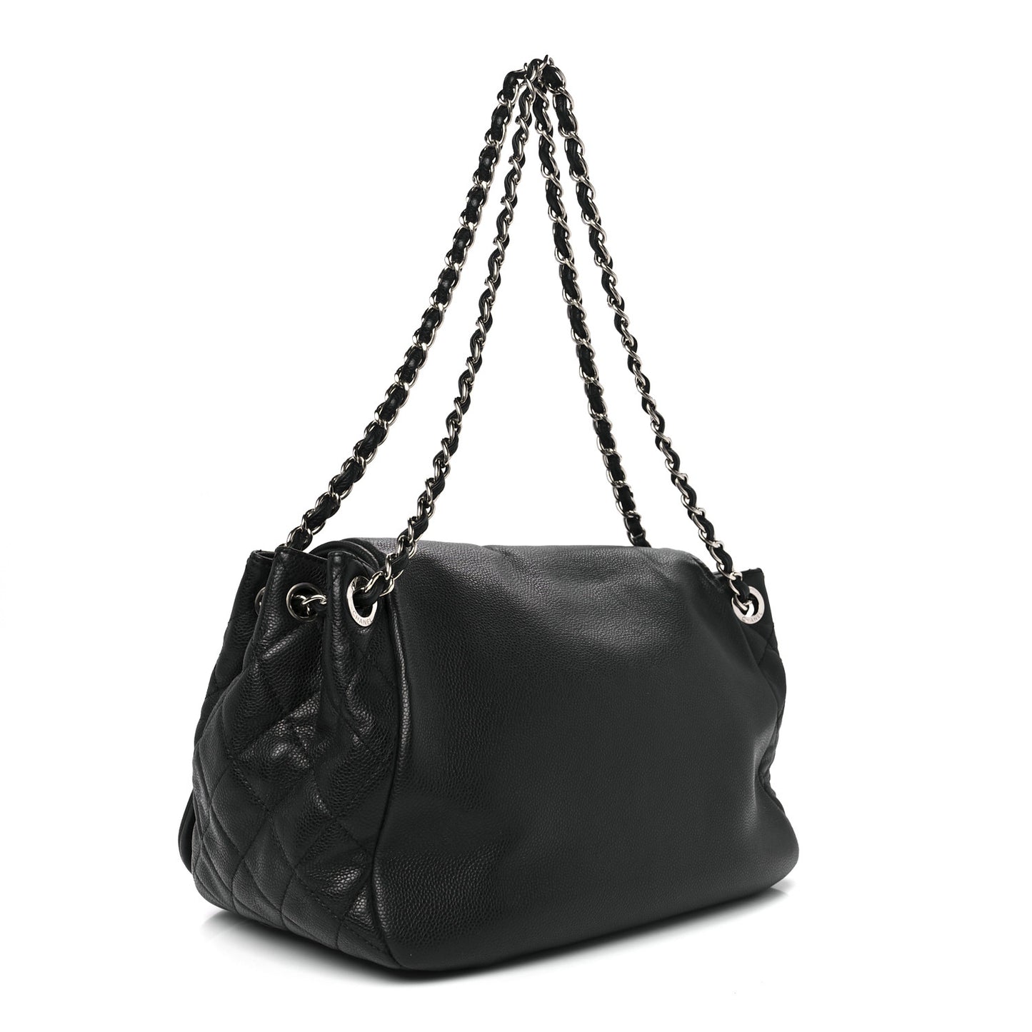 Caviar Timeless CC Accordion Flap Black
