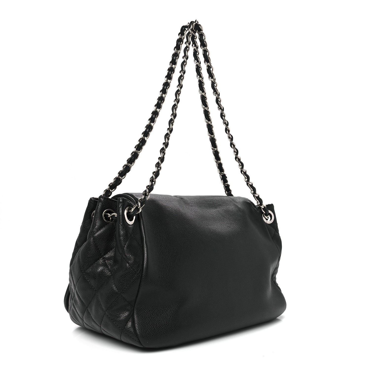 Chanel Caviar Timeless CC Accordion Flap Black 3 of 11