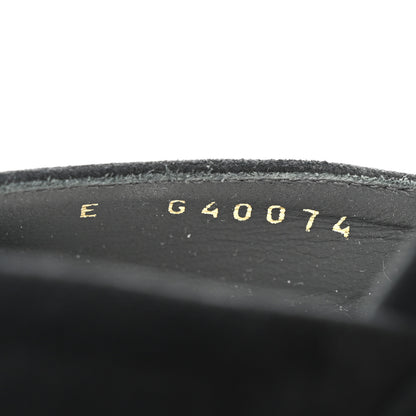 Chanel Suede CC Pumps 38 Black 8 of 10