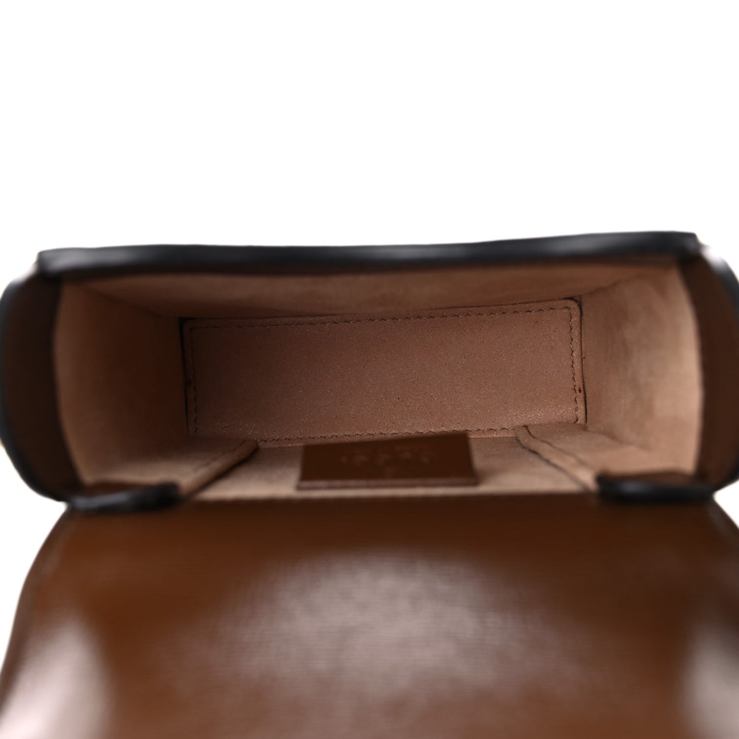 GG Supreme Monogram Mini Horsebit 1955 Crossbody Bag Beige Brown Sugar