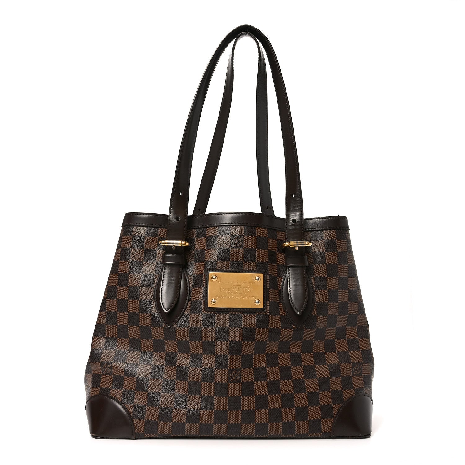 Louis Vuitton Damier Ebene Hampstead MM 1 of 9