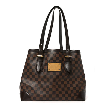 Louis Vuitton Damier Ebene Hampstead MM 1 of 9