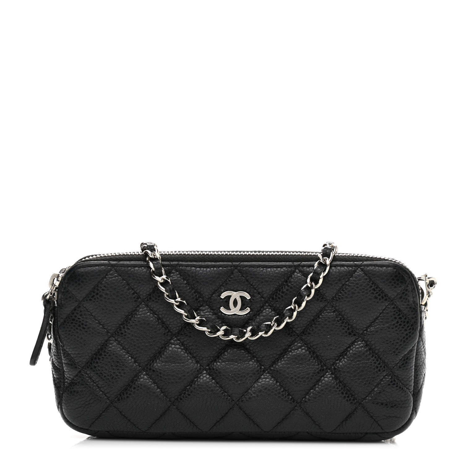Chanel Caviar Quilted Small Clutch With Chain Black 1 of 14