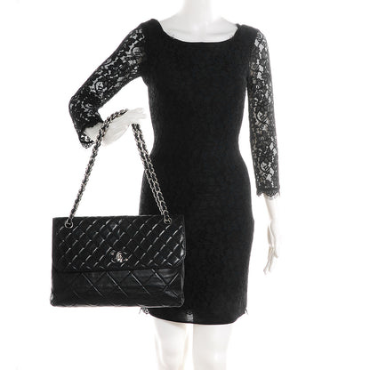 Chanel Calfskin Quilted In the Business Flap Bag Black 2 of 7
