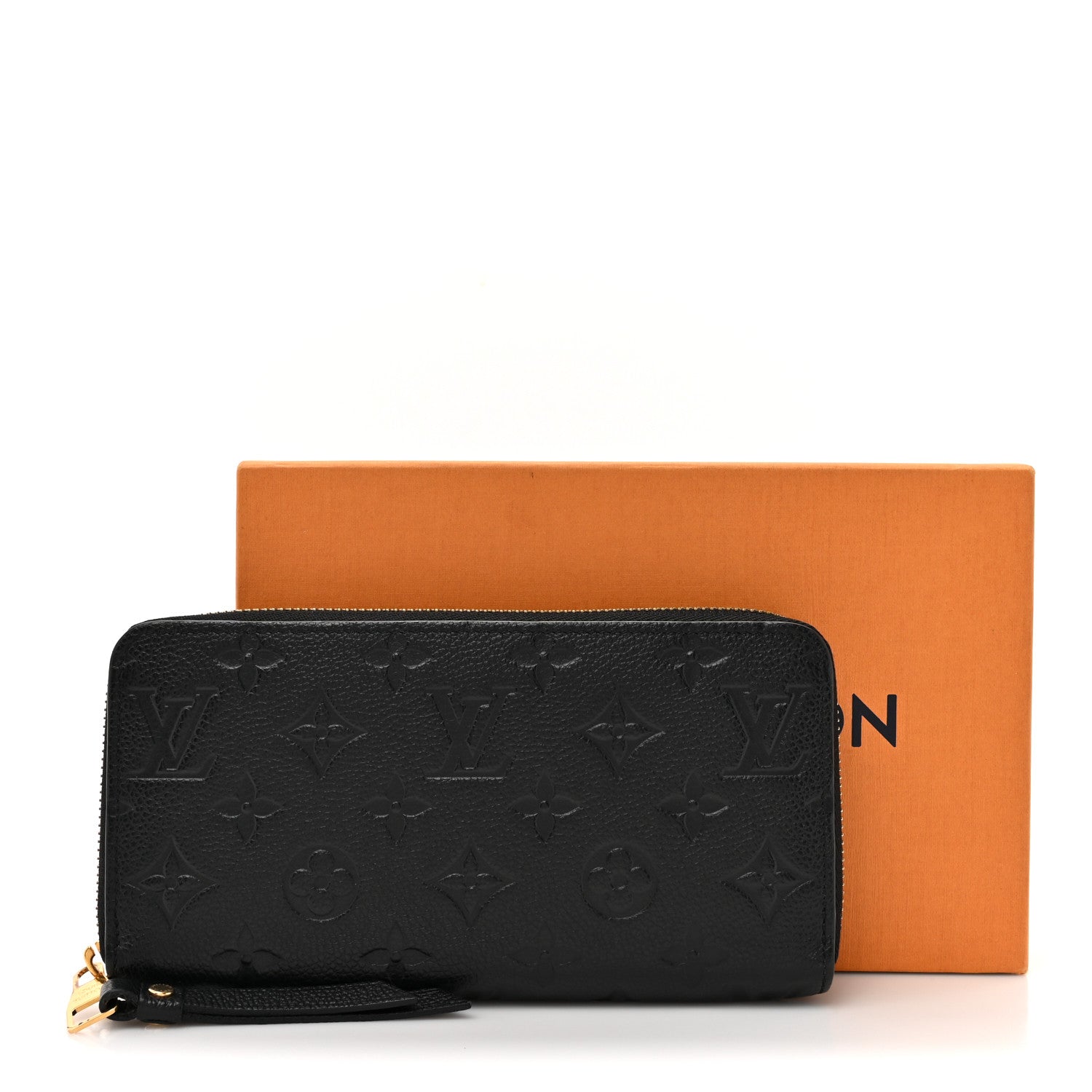 Louis Vuitton Empreinte Zippy Wallet Black 11 of 11