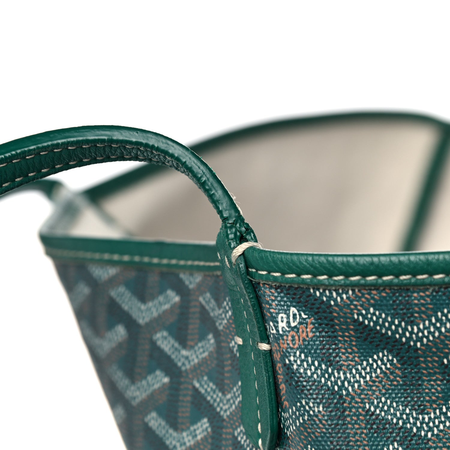 Goyard Goyardine Saint Louis GM Green 10 of 12