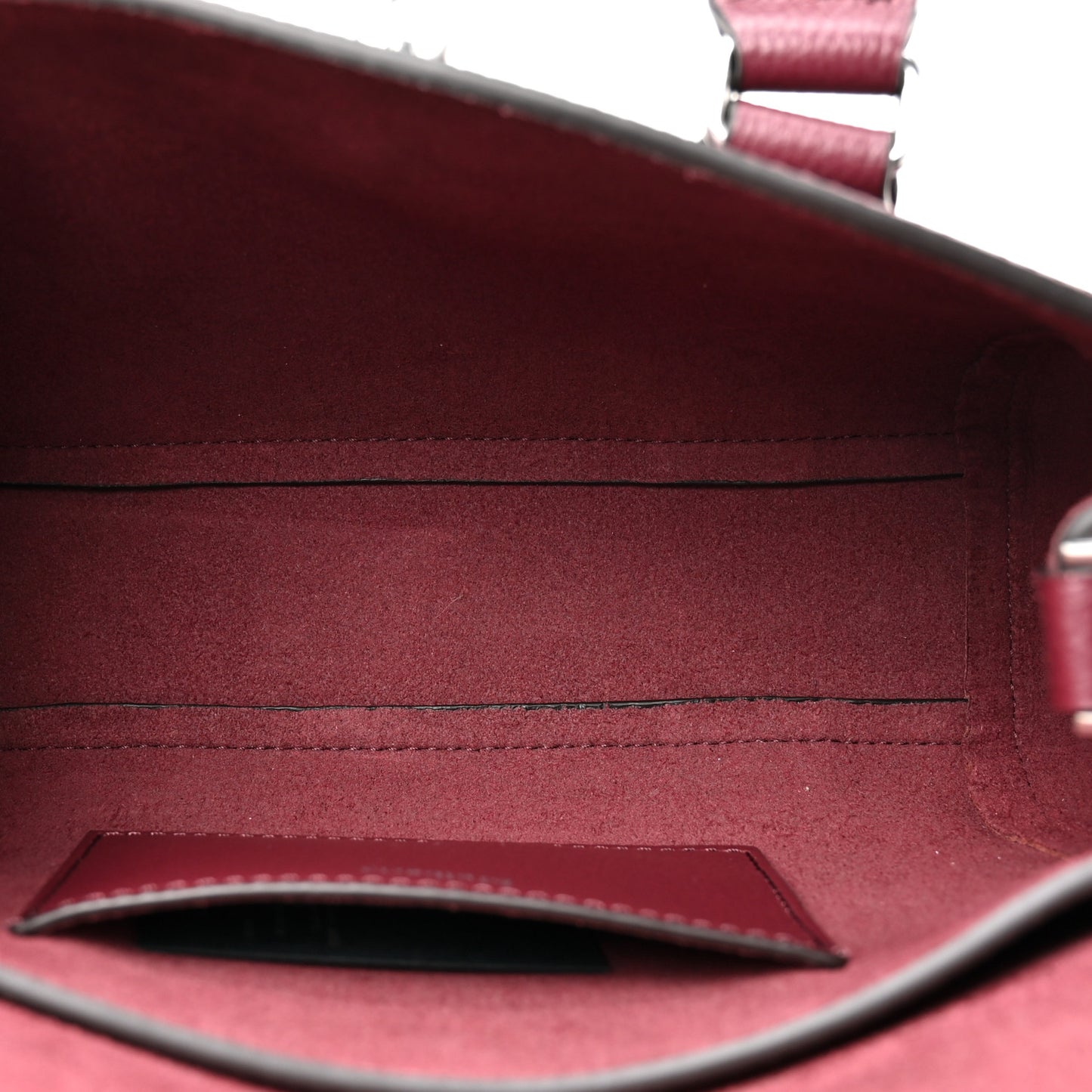 Small Classic Grain Mini Bayswater  Black Cherry