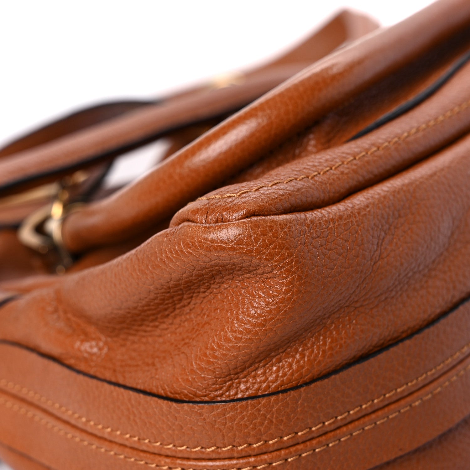 Chloe Calfskin Small Paraty Classic Tan 8 of 13