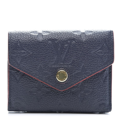 Louis Vuitton Empreinte Zoe Wallet Marine Rouge 1 of 10